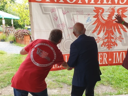 Unterschrift Heinz Werner Halbe